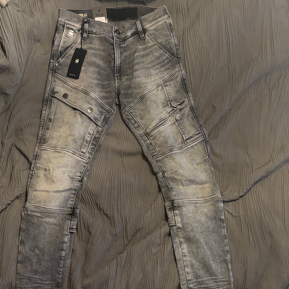 G-Star Men's Black Skinny Jeans